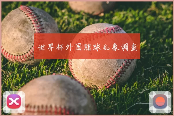 世界杯外围赌球乱象调查