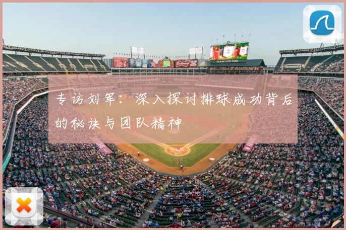 专访刘军：深入探讨排球成功背后的秘诀与团队精神